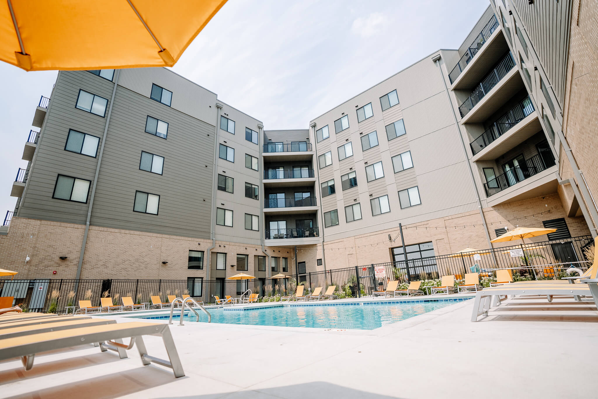 The Flats pool deck
